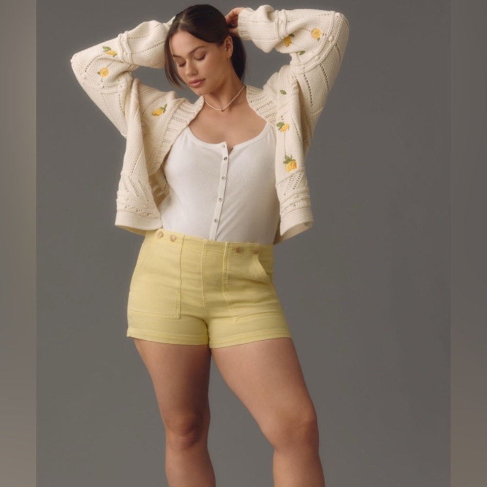 Pilcro Kit Regenerative Cotton Shorts NWT